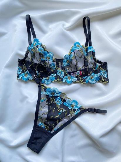 Dantel Azure Petals Bralet Takımı