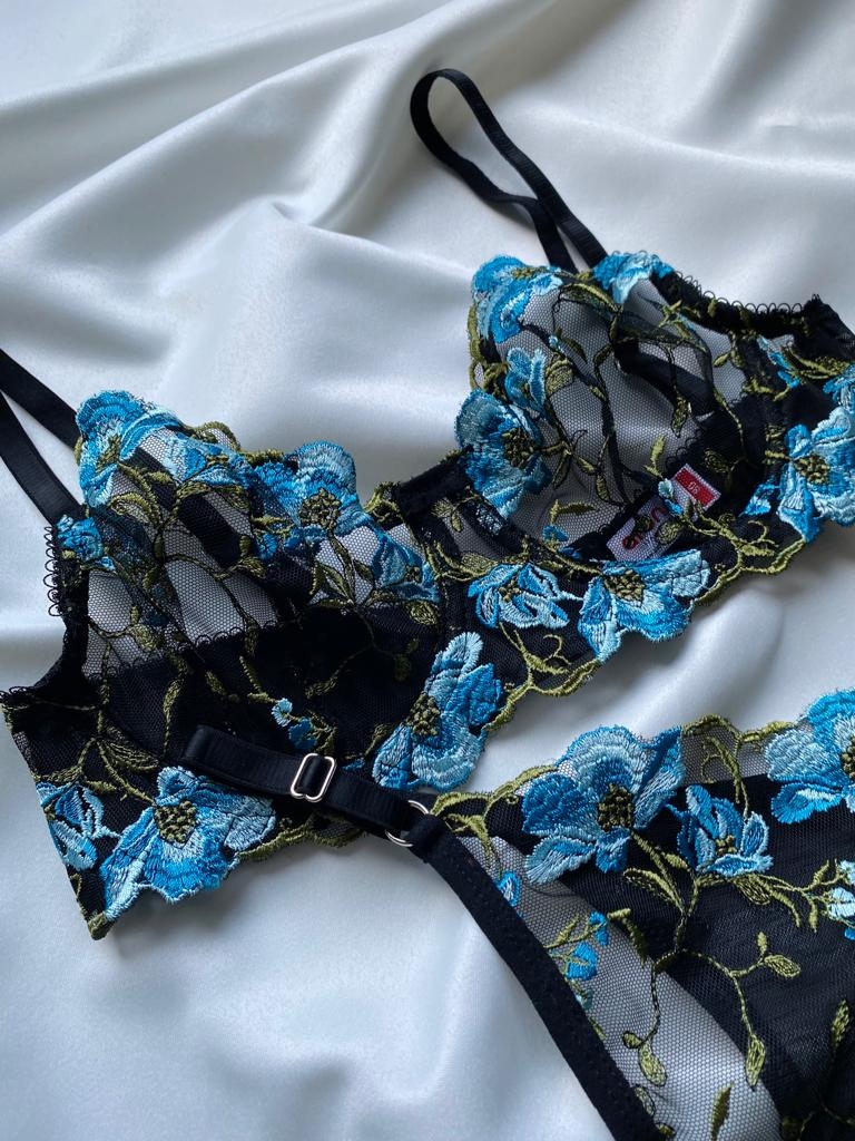 Dantel%20Azure%20Petals%20Bralet%20Takımı